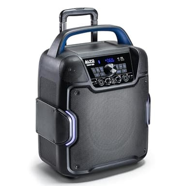Alto Professional UBER FX2 - Cassa Attiva da 200W con Batteria Ricaricabile, Bluetooth, Mixer a 2 Canali con EQ e FX, Ricarica USB, app Alto