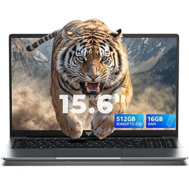 ACEMAGIC PC Portatile i-ntel N97 (Fino a 3,6Ghz) 15,6 pollice Notebook 16GB RAM 512GB SSD(Fino 2 TB) Laptop, 3 USB 3.2 Computer Portatile,HDMI,Type-C 5000mAh,IPS 16:9 PC Portatili - Copertura Webcam