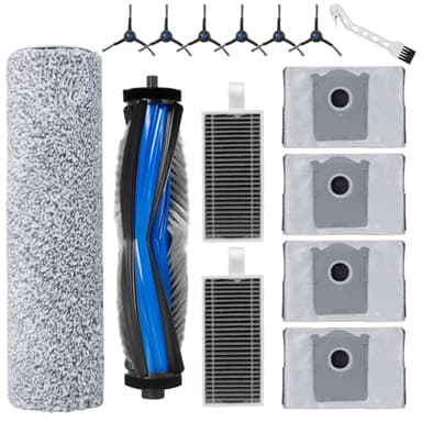 Heykewi Kit di accessori di ricambio per ECOVACS DEEBOT X8 PRO OMNI / X8 Omni Robot Aspirapolvere (15 accessori)