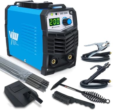 Saldatrice ad elettrodo - Saldatrice ad inverter - Invertitore ad elettrodo - Saldatrice ARC - Dispositivo entry-level - Saldatrice elettrica | 200A - Impostare ARC200K da Vector Welding