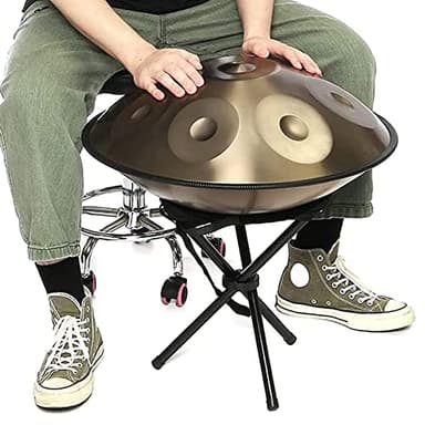 Tamburo a Mano In Acciaio Da 22 Pollici, Strumento a Tamburo Handpan, Alto Livello Di Qualità, Alto Livello Di Qualità, Producendo Una Piacevole Risonanza