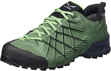 SALEWA Ms Wildfire Gtx, Scarpe da Trekking Uomo, Myrtle/Fluo Green, 42.5 EU