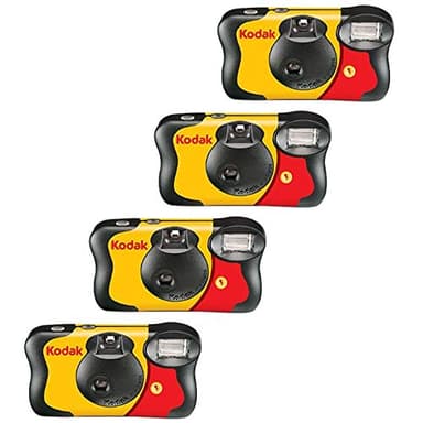 FunSaver - 4 fotocamere usa e getta con flash 800 ISO
