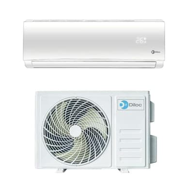 Climatizzatore Condizionatore Diloc Over 12000 BTU inverter monosplit in R32 D.OVER12W in A+++ (A++/A+) Wifi integrato