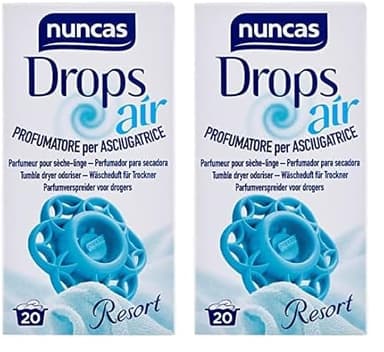 Nuncas Drops Air Resort profumatore asciugatrice - 18g (Confezione da 2)
