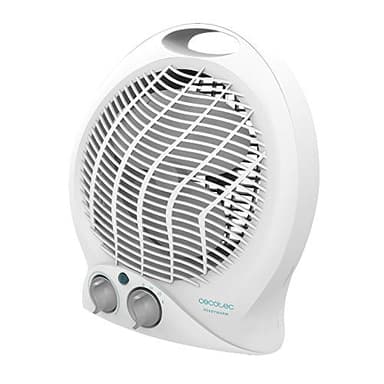 Cecotec Ready Warm 9790 Force, riscaldamento elettrico da bagno, a basso consumo, 2000 W, termostato regolabile, 3 modalità di funzionamento, silenzioso, sistema di sicurezza, 15 m2 (Force, Bianco)