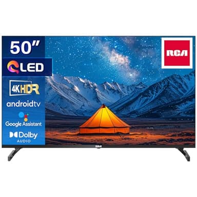 RCA Smart TV 50 Pollici (126 cm) QLED 4K UHD HDR Android TV WiFi, Bluetooth