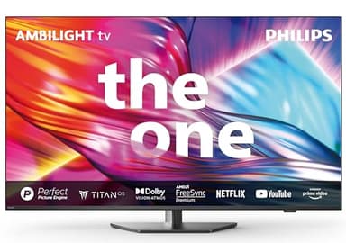 PHILIPS Ambilight 65PUS8919 4K LED Smart TV - Display 65’’ con piattaforma Titan OS Pixel Precise Ultra HD e Dolby Atmos Sound, funziona con Alexa e Google Voice Assistant - Grigio Antracite
