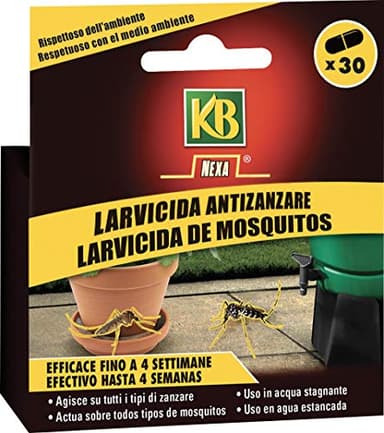 KB Anti Larve di Zanzara in Capsule Solubili 30 Caps