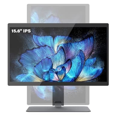 HEIGAOLAPC All in One Desktop Computer, 15,6 pollici, schermo touch screen FHD, in lega di alluminio, fuselage da 8 GB RAM + 128 GB ROM Desktop Computer con quad-core J4125 Win 11 Pro