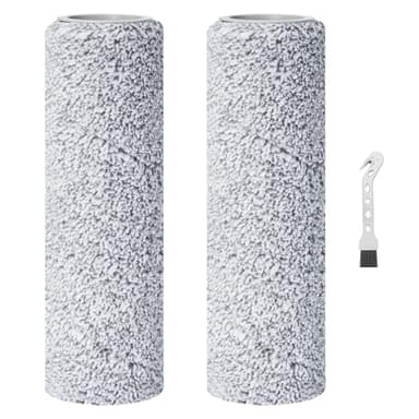 Fixbetter 2 Panni Roller per ECOVACS DEEBOT X8 PRO Omni / X8 Omni Robot Aspirapolvere, kit di accessori di ricambio per aspirapolvere robot