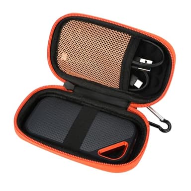 Custodia rigida per Sandisk Extreme Pro/Sandisk Extreme SSD esterno portatile da 128 GB 500 GB 1 TB 2 TB Borsa da viaggio protettiva
