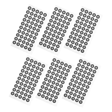 Generico I Target Di Posizionamento Dello Scanner 3d Da 6 Fogli Migliorano La Precisione Della Scansione 3d Punti Di Marcatura Con Spessore Di 0,15 Mm Altamente Riflettenti Per Un Facile