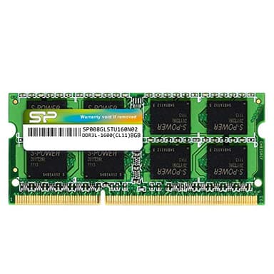 Silicon Power - Modulo di memoria per laptop DDR3 da 8 GB, 1600 MHz (PC3 12800) CL11 a 204 pin da 1,35 V SODIMM, bassa tensione e risparmio energetico