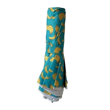 ECLIPSE - Ombrellone da spiaggia pieghevole, perfetto per viaggi, moto, zaino... 1KG, 39CM chiuso -134 Ø, UPF30 (Verde)