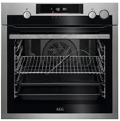 AEG Serie 7000 Forno da Incasso a Vapore Multifunzione, Capacità 72 L, BSE578271M, SteamCrisp con Pulizia Pirolitica, Classe A+, Termosonda, Acciaio Inox Antimpronta