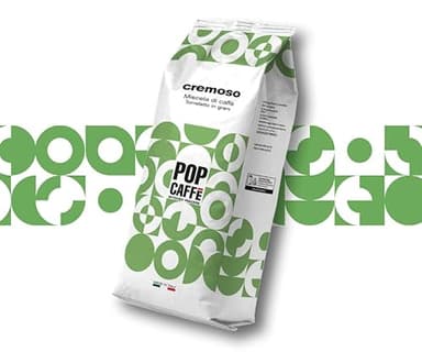 2 KG + 1 KG IN REGALO CAFFE' IN GRANI MISCELA CREMA BAR POP CAFFE'