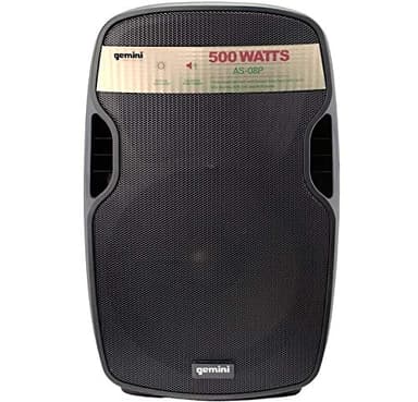 _gemini_ AS 08P - diffusore attivo a 2 vie 8" con 500 watt di picco per feste e karaoke