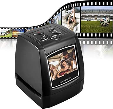 DIGITNOW! 5MP/10MP 2.4''LCD Film Scanner , 35mm Diapositive / Negativi Scanner Convertitore, Foto Salva su Scheda SD Direttamente