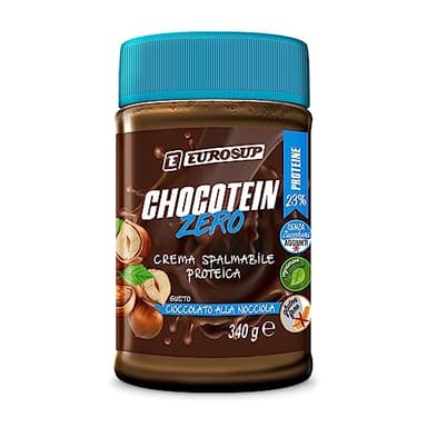 CHOCOTEIN ZERO - 340g - Cioccolato alla nocciola - 23% di proteine