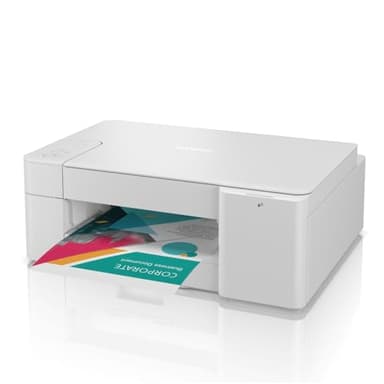 Brother DCPJ1200WE Stampante multifunzione inkjet a colori 3 in 1, Formato A4, Connettività wireless, EcoPro Inbox Nero 500 pagine, Ciano/Giallo/Magenta 500 pagine ciascuno