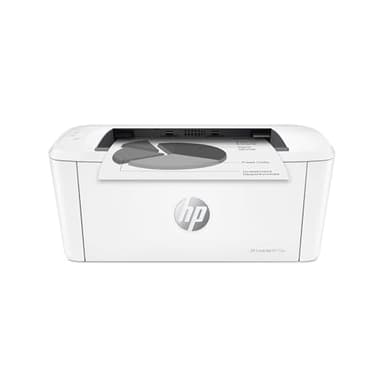 HP LaserJet M110w 7MD66F, Stampante a Singola Funzione Laser A4 Monocromatica, Stampa Fronte e Retro Manuale in Bianco e Nero, 20 ppm, Wi-Fi, Smart, Bianca