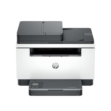 HP LaserJet M235sdw 8J9K7F, Stampante Multifunzione A4, Stampa Fronte e Retro Automatica in Bianco e Nero, 27 ppm, WiFi, Ethernet, USB, ADF, Smart, No Fax, Schermo LCD a icone, Grigia