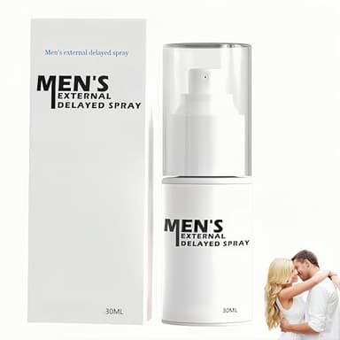 Spray ritardante a lunga durata per uomo, spray ritardante maschile, trattamento per massaggi maschili, formula delicata, migliora la qualità dell'amore e il comfort, 30 ml (1Pezzo)