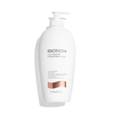 BIOTHERM Collagen Fit Body Milk, Latte Corpo Rassodante, Per Tutti i Tipi di Pelle, Azione Idratazione Intensa, Arricchito con Biotech Plankton e Ceramidi, 400 ml