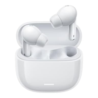 Xiaomi Redmi Buds 6 Lite, Auricolari in-ear Bluetooth, Cancellazione del rumore, Doppio microfono, Alta qualità audio, Custodia di ricarica USB-C, 38h durata batteria, Bianco