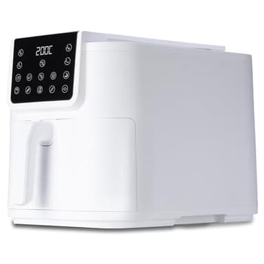 ARDES - ARFRYA05LW Friggitrice Ad Aria 8 Litri Slim Extra Profonda FRIGGISANA INFINITY 8L W - AirFryer con Display Digitale Touch Bianca