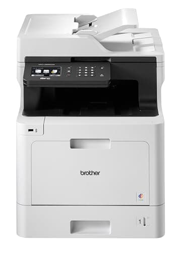 Brother MFC-L8690CDW Stampante Multifunzione Laser a Colori, Velocità di Stampa 31 ppm, Copia, Scansione e Fax Fronte/Retro Automatico, Rete Cablata, Wi-Fi e Wi-Fi Direct