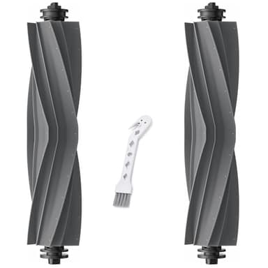 APZOVO 2 Spazzole per Dream X40 Ultra /X50 Ultra /X40 Master /L10s Ultra /L10s Pro Ultra /L10s Pro Gen2 /L10s Plus/L20 Ultra/L40 Ultra/D10 Plus, Mova E30 Ultra /P50 Pro Ultra, per Xiaomi X10+ /X20+