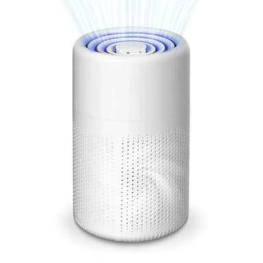 Purificatore d'Aria, Filtro HEPA Purificatore Aria, uò Rimuovere Idi Polvere, Polline, Fumo, Timer, 37 dB, Silenzioso Purificatore d'aria per Interni