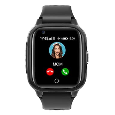Smartwatch Bambini GPS 4G con WiFi Videochiamata SOS Camera Impermeabile Messaggio Sveglia Cronometro Modalità Classe Lettore Musicale Notifica Vibrazione Regalo per Ragazzi e Ragazze
