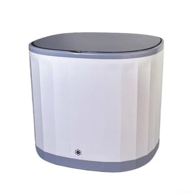 Mini lavastoviglie portatile con portabicchieri interno ricaricabile tramite USB, per ufficio, studio