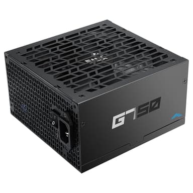 SAMA G750 Alimentatore – 750W Full Modulare, 80 PLUS Gold, Compatibile ATX 3.1 & PCIe 5.1, Condensatori Giapponesi, Ventola FDB 150 mm, Supporto GPU RTX Serie 50/40 – Nero