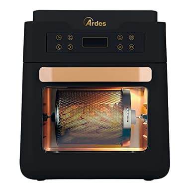 ARDES | Friggitrice ad Aria Calda e Fornetto Ibrido 12 Litri Air Fryer Con Programmi Automatici e Accessori Per Friggere Cuocere Senza Olio Temperatura Massima 200°C Modello Eldorada XXL AR1K3000