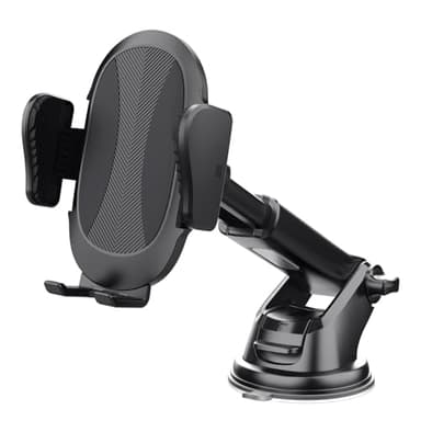 XFSRG Porta Cellulare Auto con Ventosa Extra Forte Supporto Smartphone Auto 360° Rotabile per Cruscotto e Parabrezza Universale per Telefoni da 4″–7″