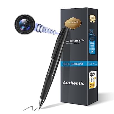 1080P Telecamera Spia Penna Nascosta Mini Telecamera Videocamera Sorveglianza Interno Microcamere Spia con Registrazione o Ripresa Video Telecamera di Sicurezza per ufficio Telecamera Batteria