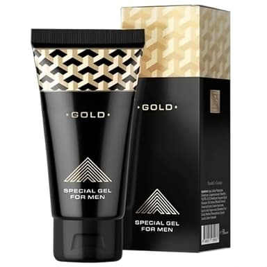 Gel Titan Premium Gold Lubrificante Stimolante ad Azione Potente - Formula Booster Naturale per Energia e Performance Maschile - Gel Cosmetico per Aumento Prestazioni Uomo - 50ml