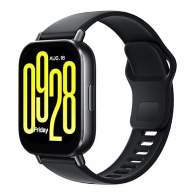 Xiaomi Redmi Watch 5 Active, Smartwatch con display LCD 2", Chiamate Bluetooth, Autonomia 18 giorni, Resistenza Acqua 5ATM, Monitoraggio Frequenza Cardiaca e SpO2, 140+ modalità Fitness, Nero