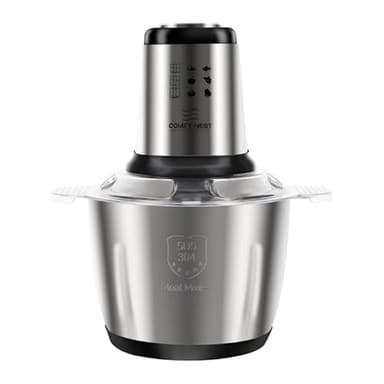 Comfy Nest, CNBLD3, Tritatutto multifunzione 3L 1000W, ideale per tritare, mescolare e preparare ricette rapidamente, capacità 3L, colore Argento