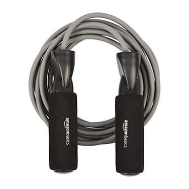 Amazon Basics corda per saltare standard, 300 cm, Grigio