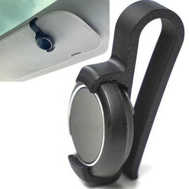 CATOR Supporto parasole adatto per Co-Driver No2, Mount/Clip per parasole (per NO2, nero)