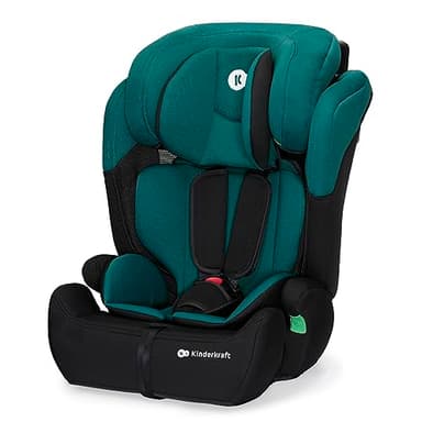 Kinderkraft COMFORT UP I-SIZE 76-150 cm Seggiolino auto 9-36 kg, Poggiatesta Regolabile di 11 livelli, Seduta spaziosa, Cinture di Sicurezza, Inserto modulare dotato, Gruppo 1/2/3, Verde
