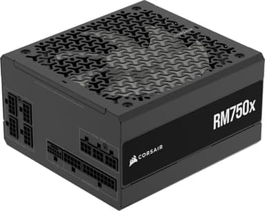 CORSAIR RM750x Alimentatore ATX a Basso Rumore Completamente Modulare – Compatibile con ATX 3.1 – Supporto PCIe 5.1 – Efficienza Cybenetics Gold – Connettore Nativo 12V-2x6 – Nero