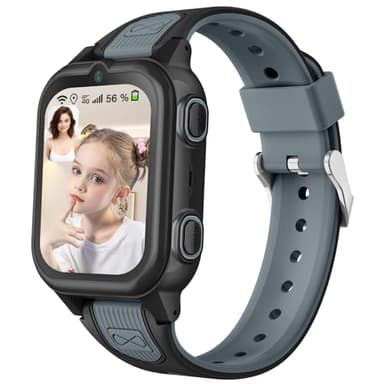 Orologio Intelligente per Bambini 4G Smartwatch Telefon Impermeabile con WiFi GPS SOS Controllo Genitori Videochiamata SMS Modalità Classe Rifiuto Chiamate Sconosciute Sveglia pre Ragazzi e Ragazze