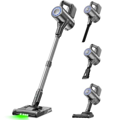 VersLife Aspirapolvere Senza Fili S7PLUS, Scopa Elettrica Lava e Aspira, 40Kpa Potente Aspirazione, Leggero & Versatile, Eccellente per la Pulizia di Peli di Animali Domestici, Pavimenti e Moquette