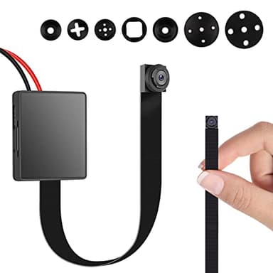 OTADUG Telecamera Spia Interno Invisibile 1080P Mini Telecamera Spia Nascosta Micro Spy Cam Sorveglianza con Telecamera e Microfono/Scheda SD 32 Gb/Lunga Durata Batteria (Rilevamento di Movimento)